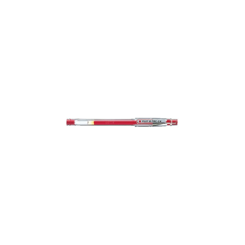 Penna sfera gel g-tec-c4 rosso 0.4mm pilot [011652]
