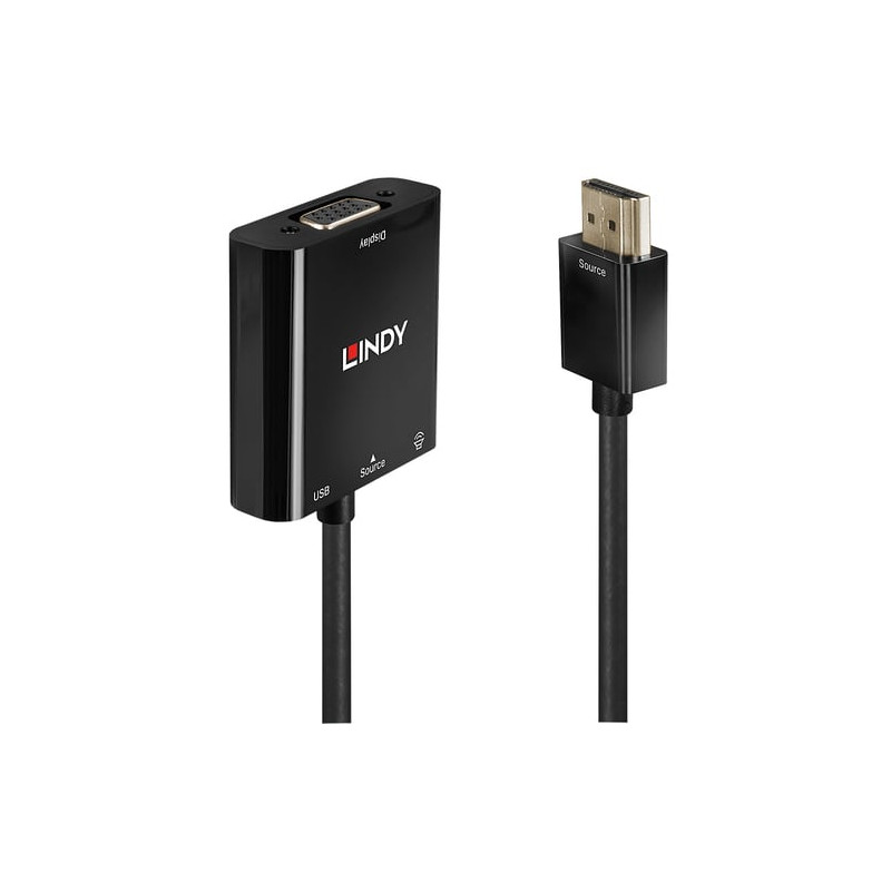 Adattatore lindy 38285 hdmi a vga e audio