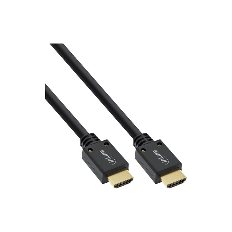 Cavo inline hdmi ultra high speed 8k4k, 3m nero
