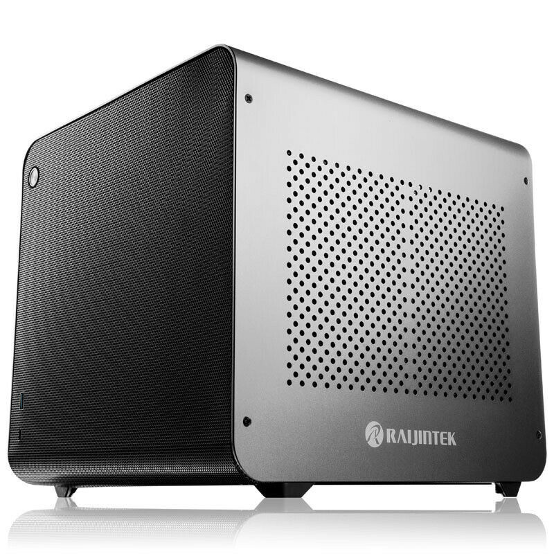 Case raijintek metis evo al mini-itx argento