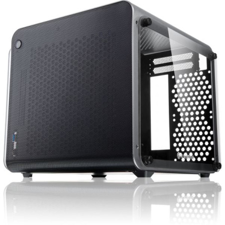 Case raijintek metis evo tg mini-itx vetro temperato argento