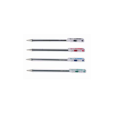 Penna sfera super b bk77 nero 0.7mm pentel pz: 12 [bk77a]