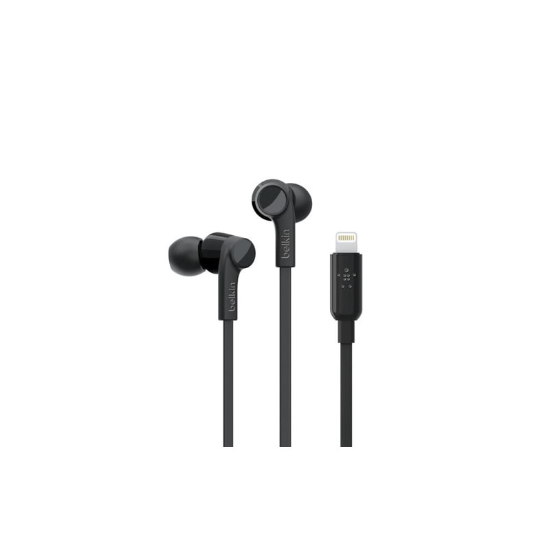 Auricolari belkin rockstar in-ear usb-c nero [g3h0002btblk]