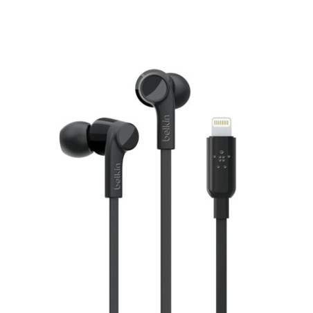 Auricolari belkin rockstar in-ear usb-c nero [g3h0002btblk]