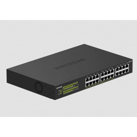 Switch netgear 24port 10/100/1000 gs324p poe+ [gs324p-100eus]