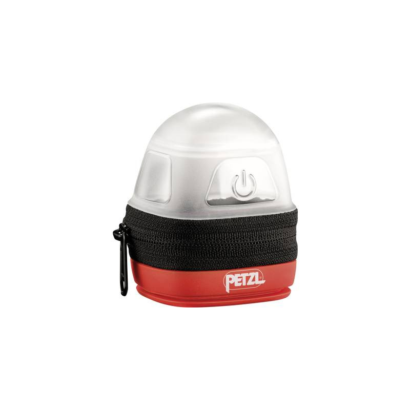 Custodia da cintura nero/rosso petzl e093da00 [e093da00]