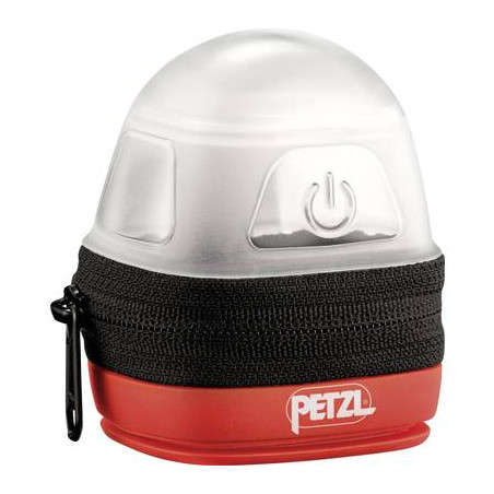 Custodia da cintura nero/rosso petzl e093da00 [e093da00]