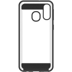 Black rock airrobust backcover per cellulare galaxy a20e nero [00186794]