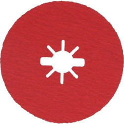 Bosch accessories 2608619185 x-lock disco in fibra, 125 mm, k