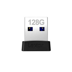 Pen drive 128gb lexar jumpdrive s47 usb 3.1 nero [ljds47-128abbk]