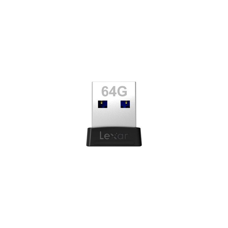 Pen drive 64gb lexar jumpdrive s47 usb3.1 nero [ljds47-64gabbk]