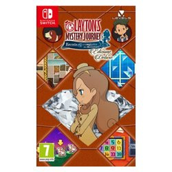 Videogioco nintendo switch - layton's mystery journey: katrielle
