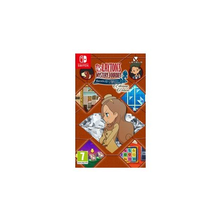 Videogioco nintendo switch - layton's mystery journey: katrielle