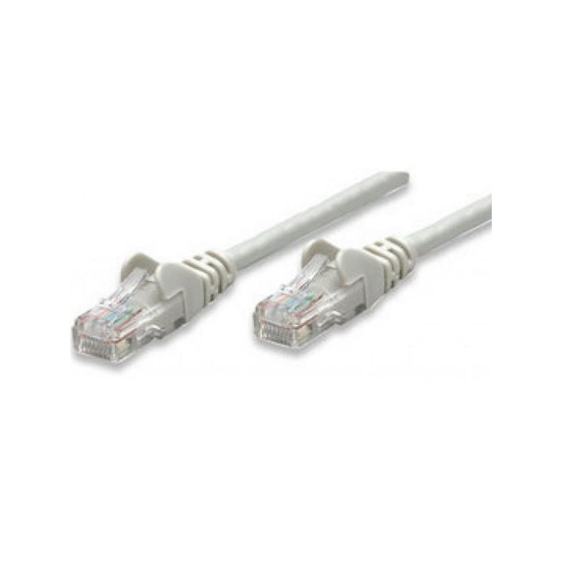 Cavo di rete patch intellinet in rame cat. 6a 50m grigio