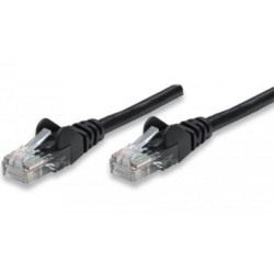 Cavo di rete patch intellinet in rame cat. 6a 50m nero