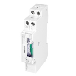 Timer meccanico logilink per montaggio su guida din