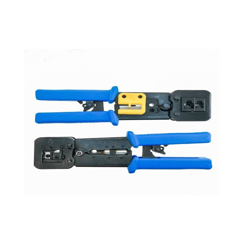 Pinza crimpatrice lanberg per spine rj11, rj12, rj45 [nt-0204]
