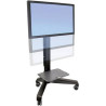 Carrello per tv ergotron 24-191-085 neo-flex mobile mediacenter