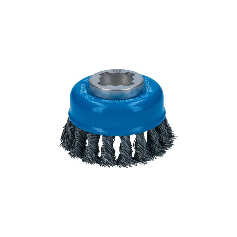 Bosch accessories bosch x-lock spazzola a tazza - 75mm, filo