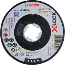 Bosch accessories 2608619252 disco di taglio dritto 1 pz. [2608619252]