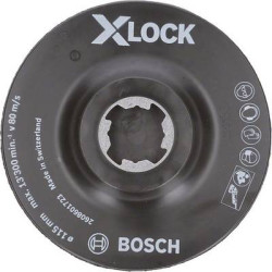 Bosch x-lock scm piastra con supporto a strappo 115mm bosch accessories