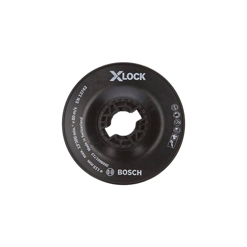x-lock platorello, 115 mm duro bosch accessories 2608601713 [2608601713]