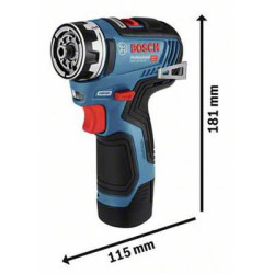 Bosch professional trapano avvitatore a batteria 12 v li-ion