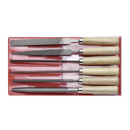 Set di lime l.1 77mm 6 pezzi gedore red 3301596 177 mm 1 pz. [3301596]