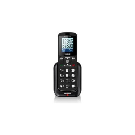 Cellulare brondi amico home 1.77" nero [127002]
