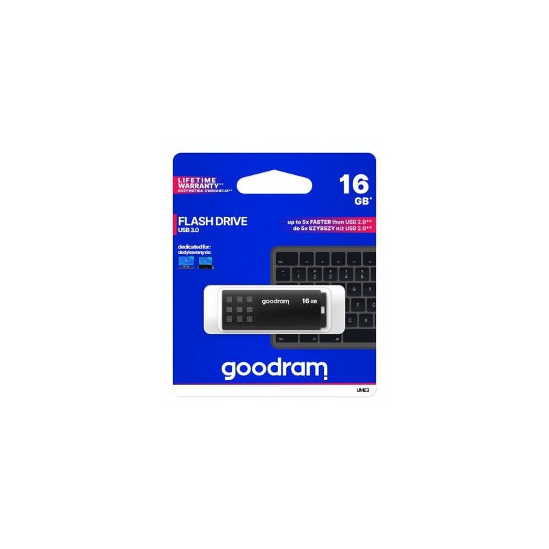 Pen drive 16gb goodram ume3 usb3.0 nero [sggod3g16ume3k0]