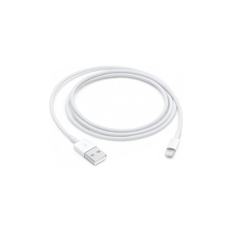 Cavo apple lightning a usb-a m/m 1m bianco [mxly2zm/a]