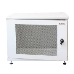 Armadio rack techly 19'' 8u p600mm bianco