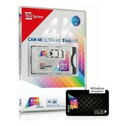 Telesystem cam tivusat 4k con card 58040115