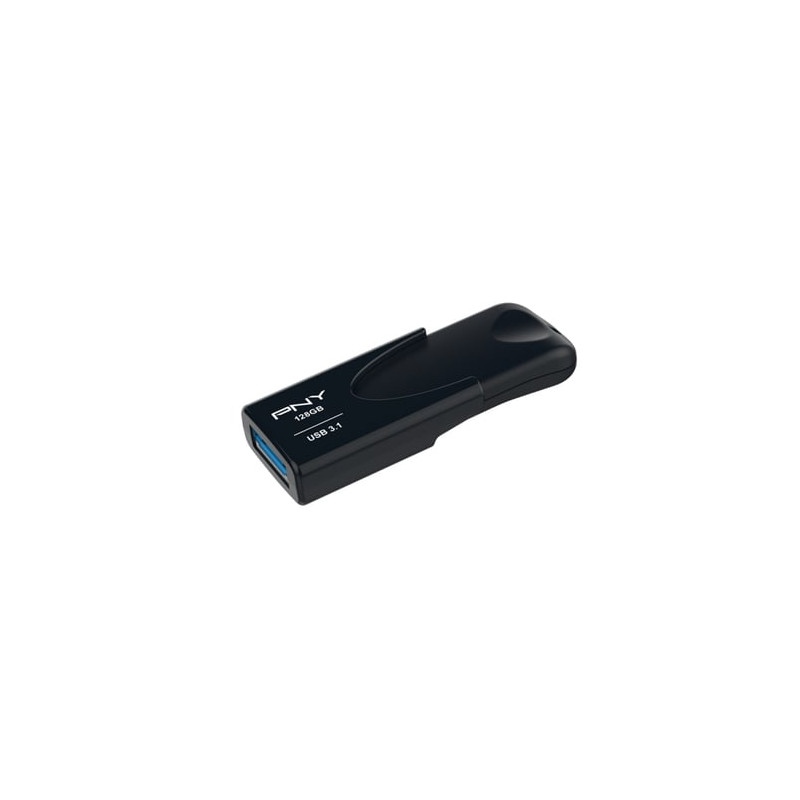 Pen drive 128gb pny attache' usb3.1 nero [fd128att431kk-ef]
