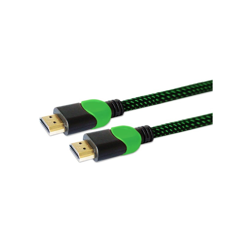 Cavo savio gcl-02 hdmi 2.0 gold plugs, 3d, 4kx2k60p,1,8m [gcl-02]