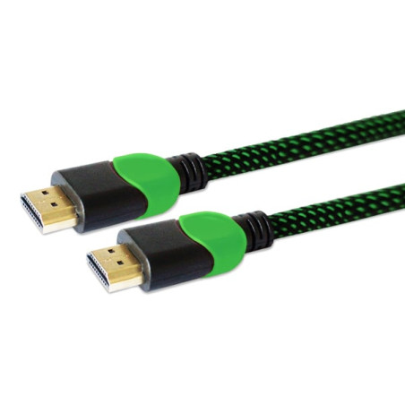 Cavo savio gcl-02 hdmi 2.0 gold plugs, 3d, 4kx2k60p,1,8m [gcl-02]
