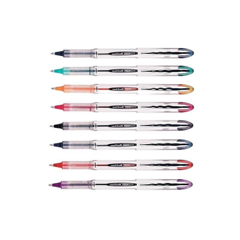 Roller uni-ball vision elite ub200 fine 0.8mm blu pz: 12 [mub200b]