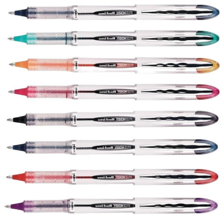 Roller uni-ball vision elite ub200 fine 0.8mm blu pz: 12 [mub200b]