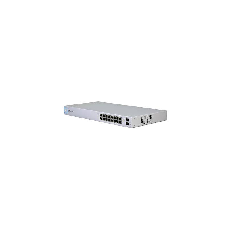 Switch ubiquiti gigabit unifi a 16 porte con poe e sfp bianco [usw-16-poe-eu]