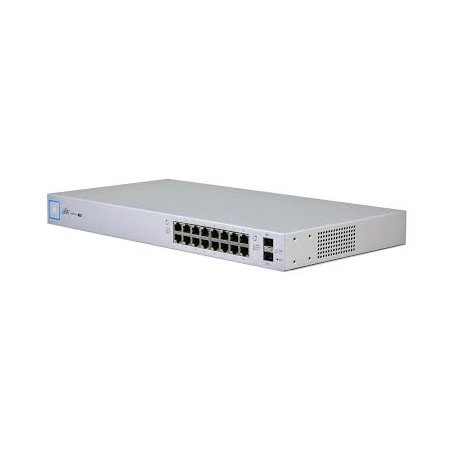 Switch ubiquiti gigabit unifi a 16 porte con poe e sfp bianco [usw-16-poe-eu]