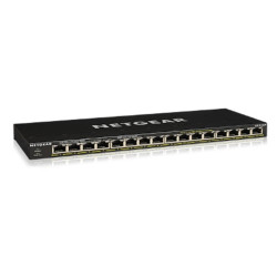 Switch netgear 16port poe 10/100/1000 [gs316p-100pes]