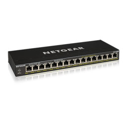 Switch netgear 16port poe 10/100/1000 [gs316pp-100eus]