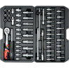 Set cricchetto chiavi a tubo yato 56-pezzi 1/4 Â 14501 [yt-14501]