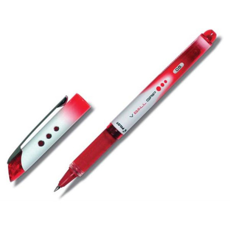 Roller v-ball grip rosso 0.5mm pilot [011262]