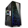 Case sharkoon rgb lit 100 atx [4044951028153]