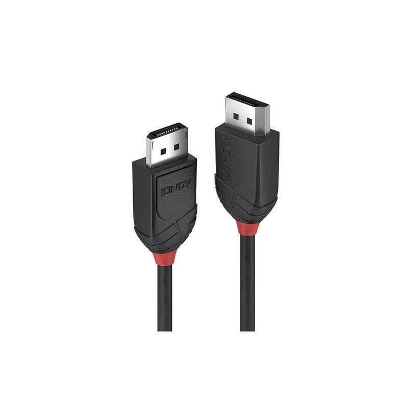 Cavo lindy displayport 1.2, black line 1.5m [36494]