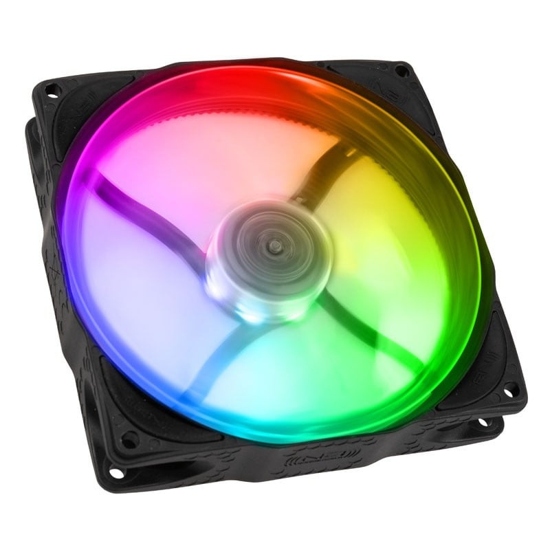 Ventola 120x120 noiseblocker nb-eloop x b12-p argb pwm nero