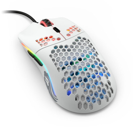Mouse gaming glorious pc gaming race modello o bianco [gom-white]