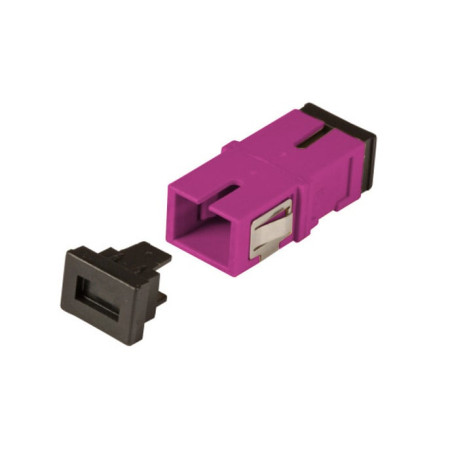 Adattatore oem a bussola keystone sc simplex multimodale om4 fucsia