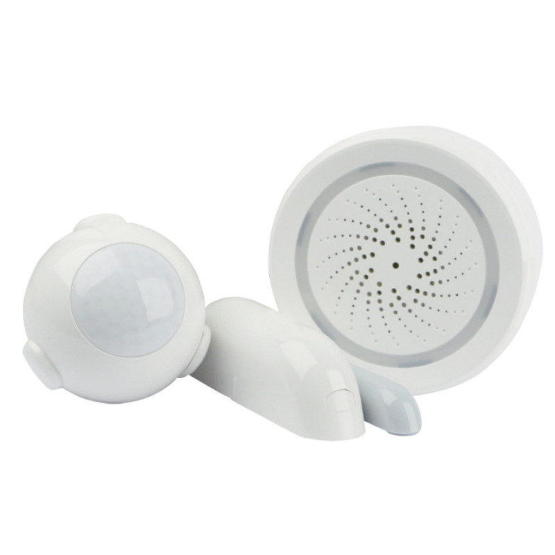 Kit antifurto fontastic sensore di movimento a sirena e 2 sensori